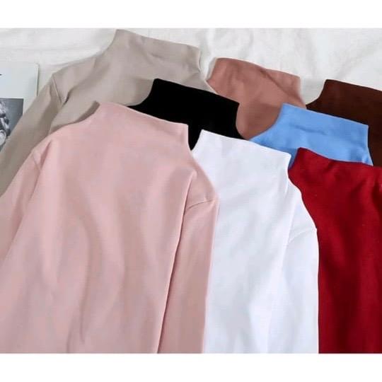 [SG SELLER] Mid High Collar Innerwear Shirt