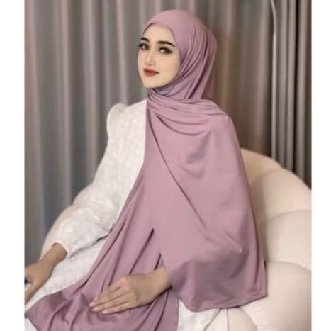 Instant Pashmina Lazy Oval Soft Jersey