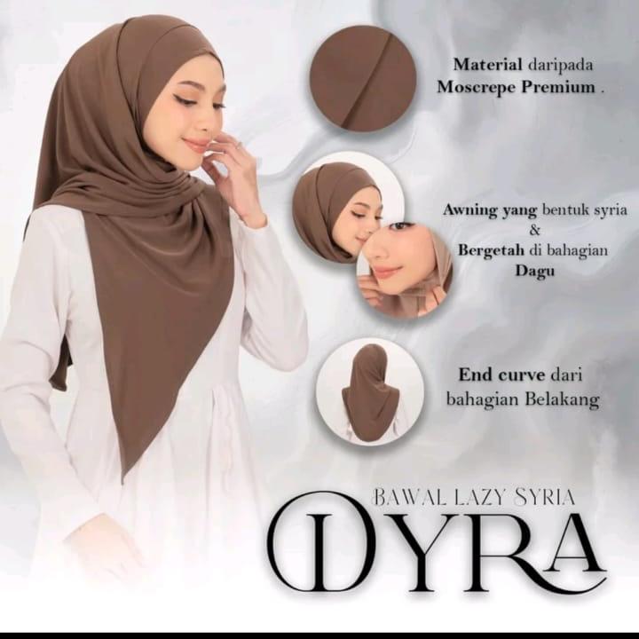 DYRA BAWAL LAZY WITH GETAH PREMIUM MOSCREPE