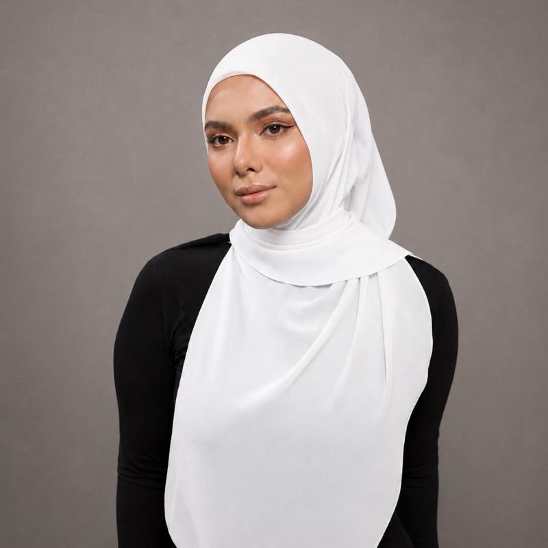 SOFIA HOODIE CURVE ALPHA CHIFFON 100% OPAQUE 2M