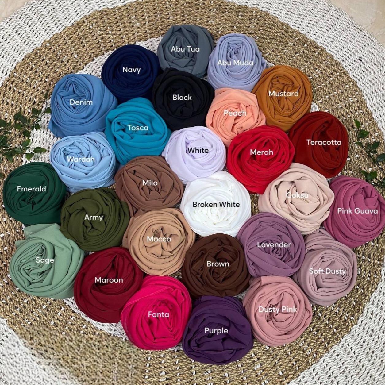 SHAWL MAGNET HEAVY CHIFFON BY DIAMODEST