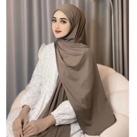 Instant Pashmina Lazy Oval Soft Jersey
