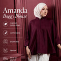 AMANDA BLOUSE COTTON LINEN PREMIUM