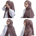 Instant Pashmina Lazy Oval Soft Jersey