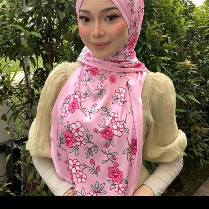 AULYA FLORAL BAWAL SELAPIS PRINTED MOSCREPE PREMIUM