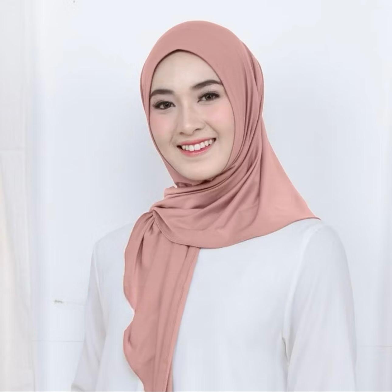 INSTANT SQUARE HIJAB JERSEY PREMIUM