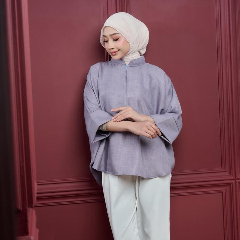 AMANDA BLOUSE COTTON LINEN PREMIUM
