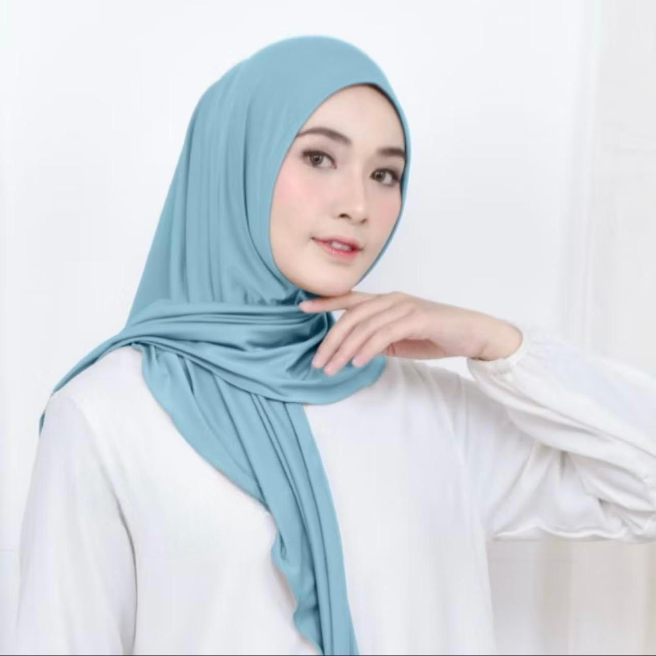 INSTANT SQUARE HIJAB JERSEY PREMIUM