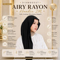 AIRY RAYON HOODIE 2M By Diamodest